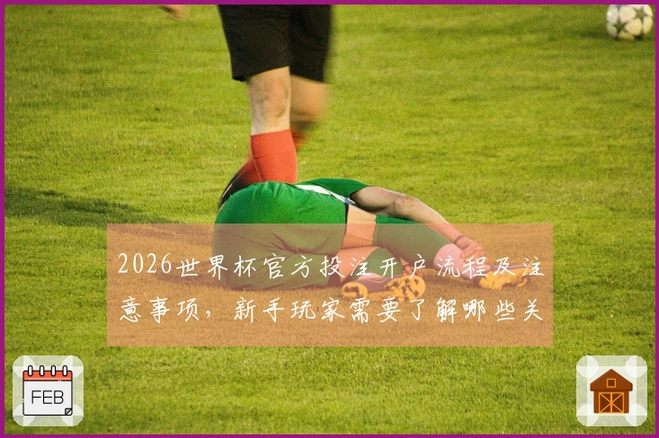 2026世界杯官方投注开户流程及注意事项，新手玩家需要了解哪些关键步骤？