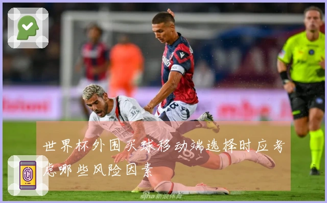 世界杯外围买球移动端选择时应考虑哪些风险因素